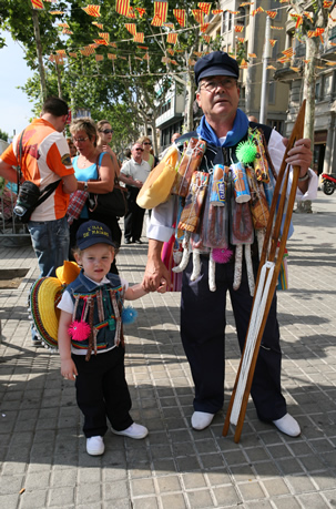 Agulla de fusta per teixir xarxes