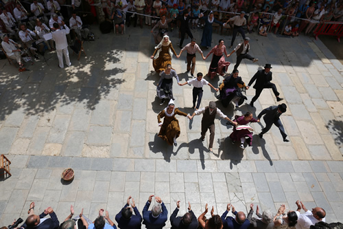 Balladors, cobla i polítics