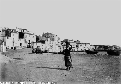 Foto antiga. Àlbum Rubaudonadeu - Biblioteca Fages de Climent