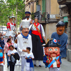 La familia gegantera de la Barceloneta