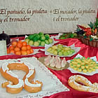 Els dolços en un aparador