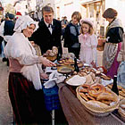 Fira d'artesans amb vestit d'època