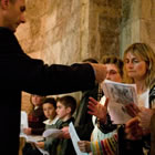 Entrada de nous congregants