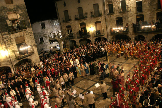Cant de la Salve a la plaça major