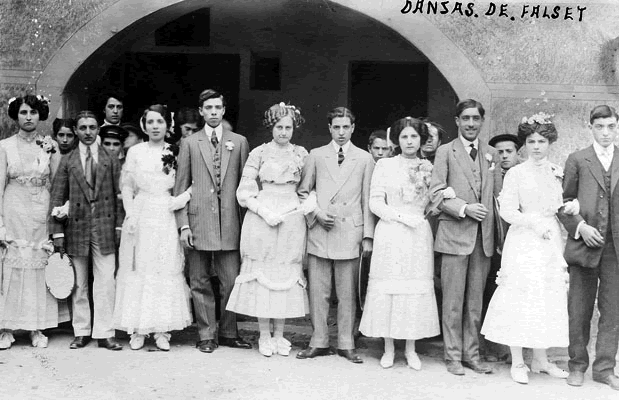 Les Danses de Falset al 1915