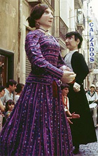 L'Anna i en Joaquim, els gegants sufragats amb els diners de la banya