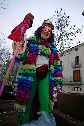 El Rei Carnestoltes arriba a vila