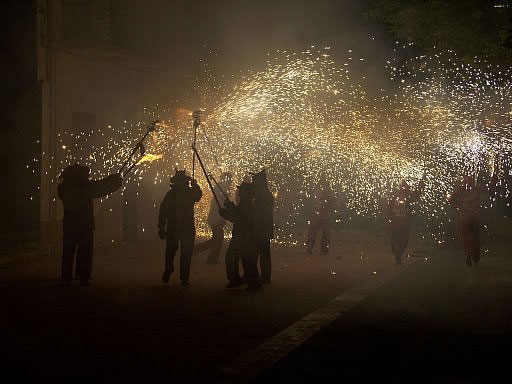 Els diables al correfoc