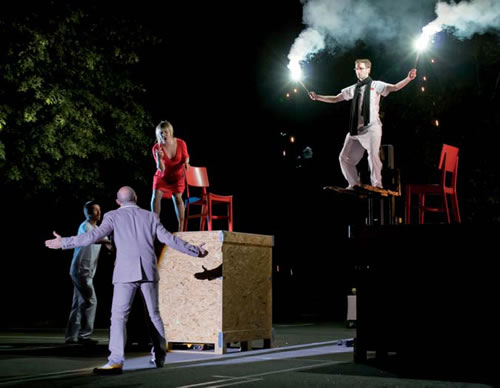 Un espectacle nocturn