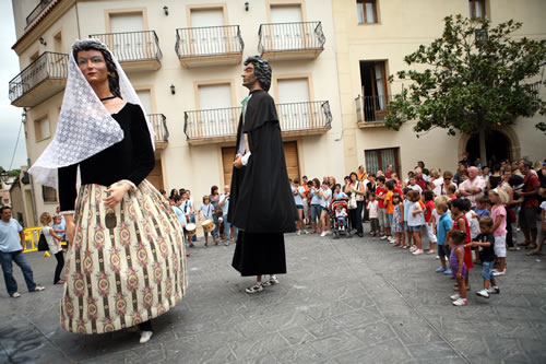 Els gegants de les Borges del Camp