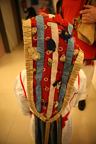 Enflocalls i cintes d'un garrofí