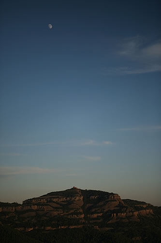 La Mola, cim de Sant Llorenç des de Castellsapera