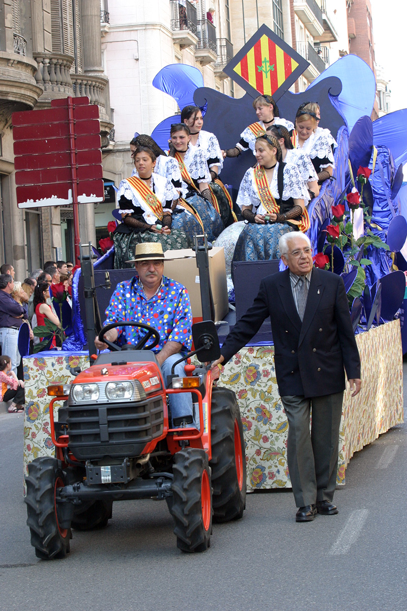 Carrossa amb les pubilles