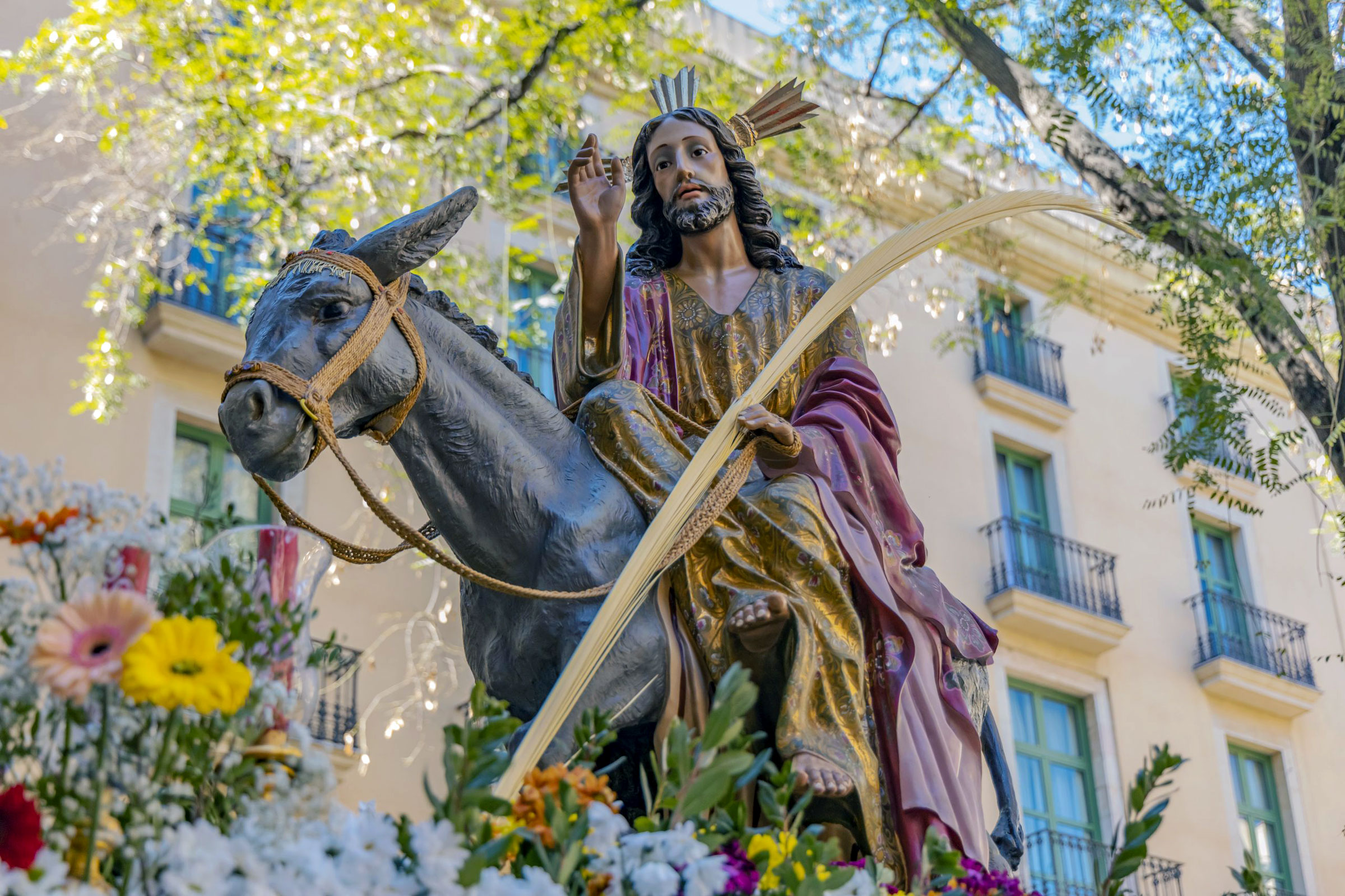 Processó de la Burreta a Barcelona. Foto: Carlos Cortizo