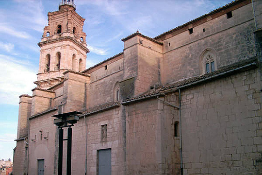 El campanar de l'església de l'Assumpció de Santa Maria