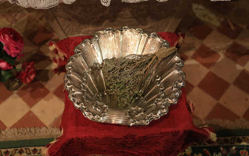 Petxina i farigola per aspergir aigua