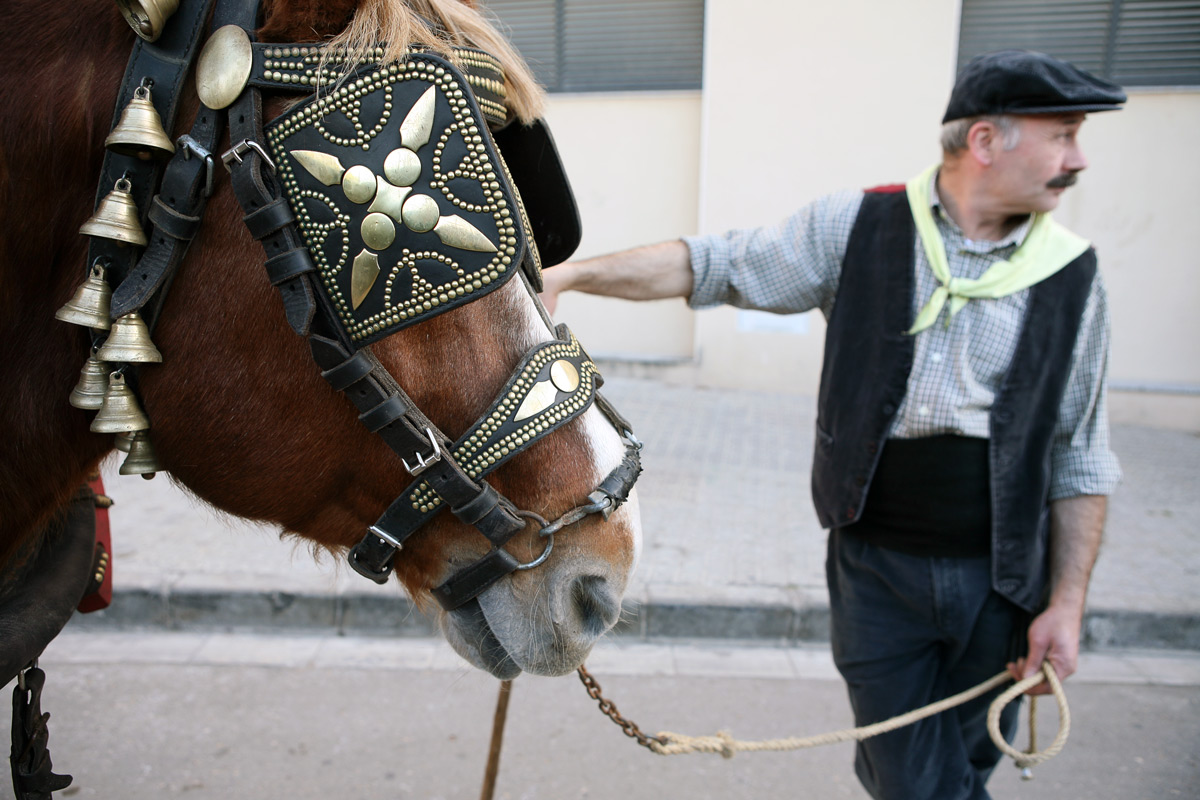 Traginer amb el seu matxo