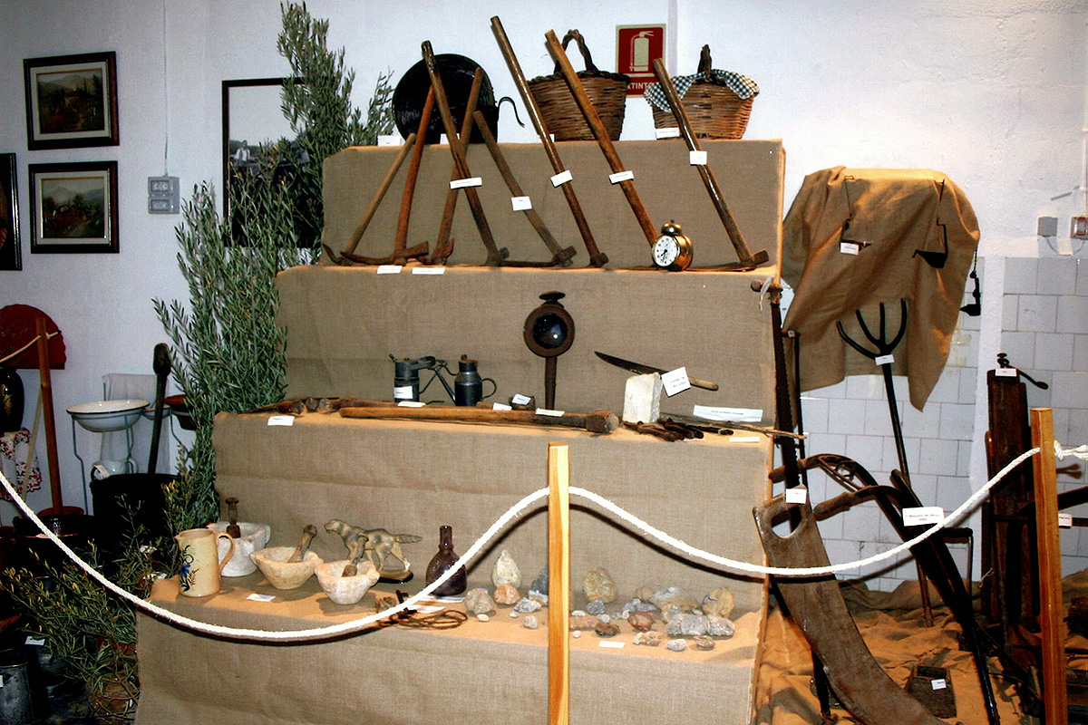 Exposició d'eines agrícoles