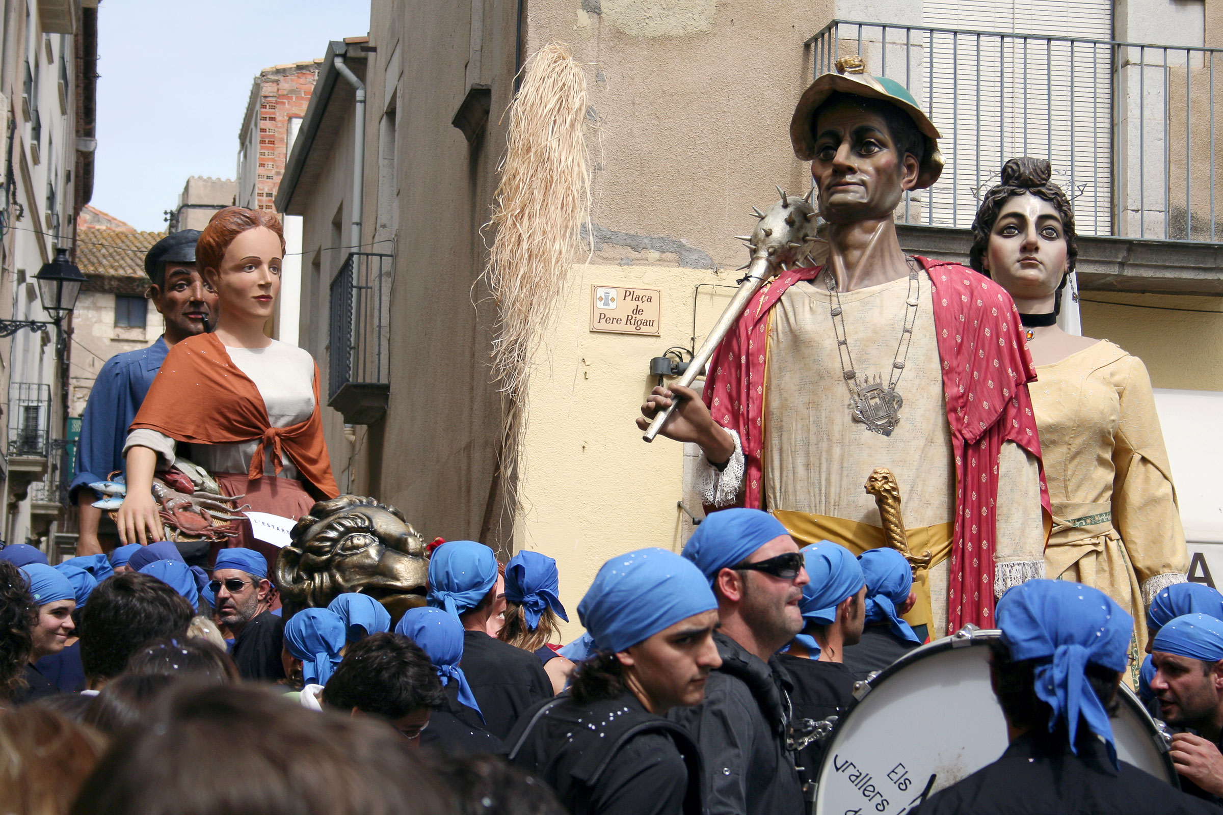 Els gegants de Torroella i els de l'Estartit