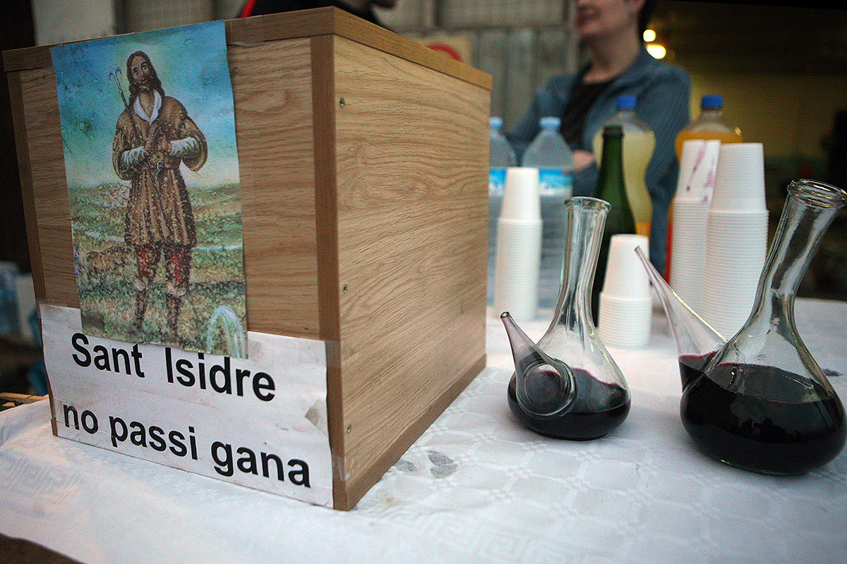 Sant Isidre no passi gana