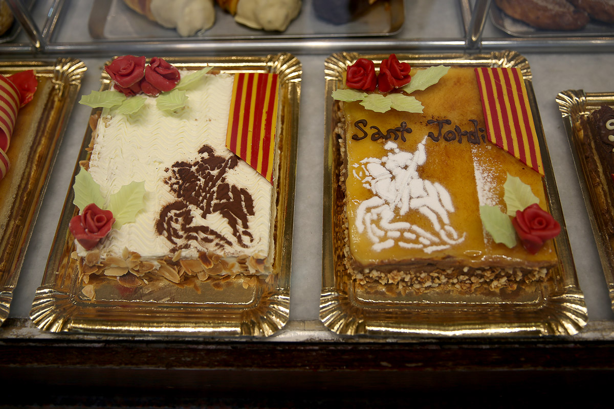 Pastís de Sant Jordi a Torroella de Montgrí