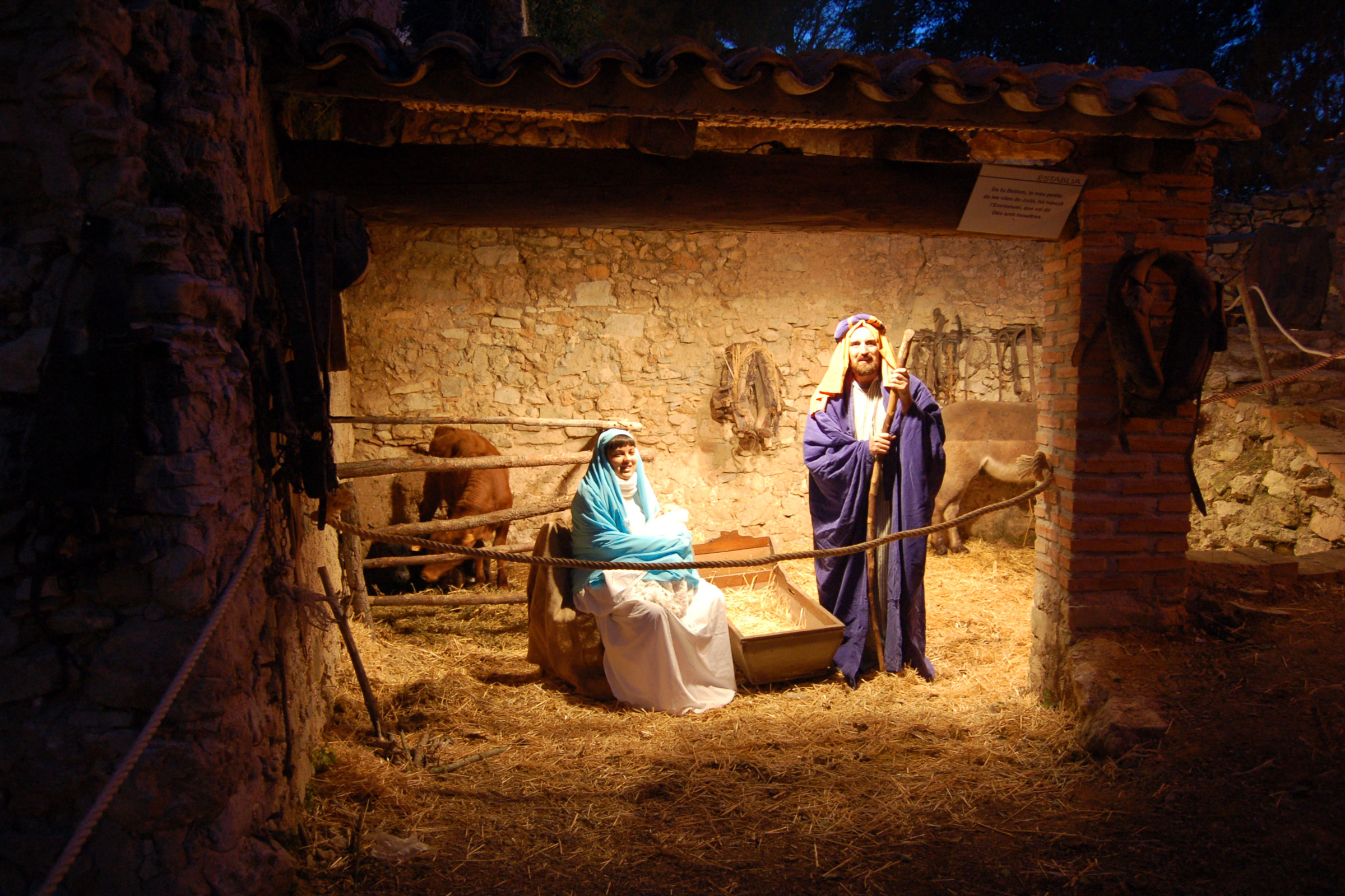 Pessebre Vivent Masia de Castelló