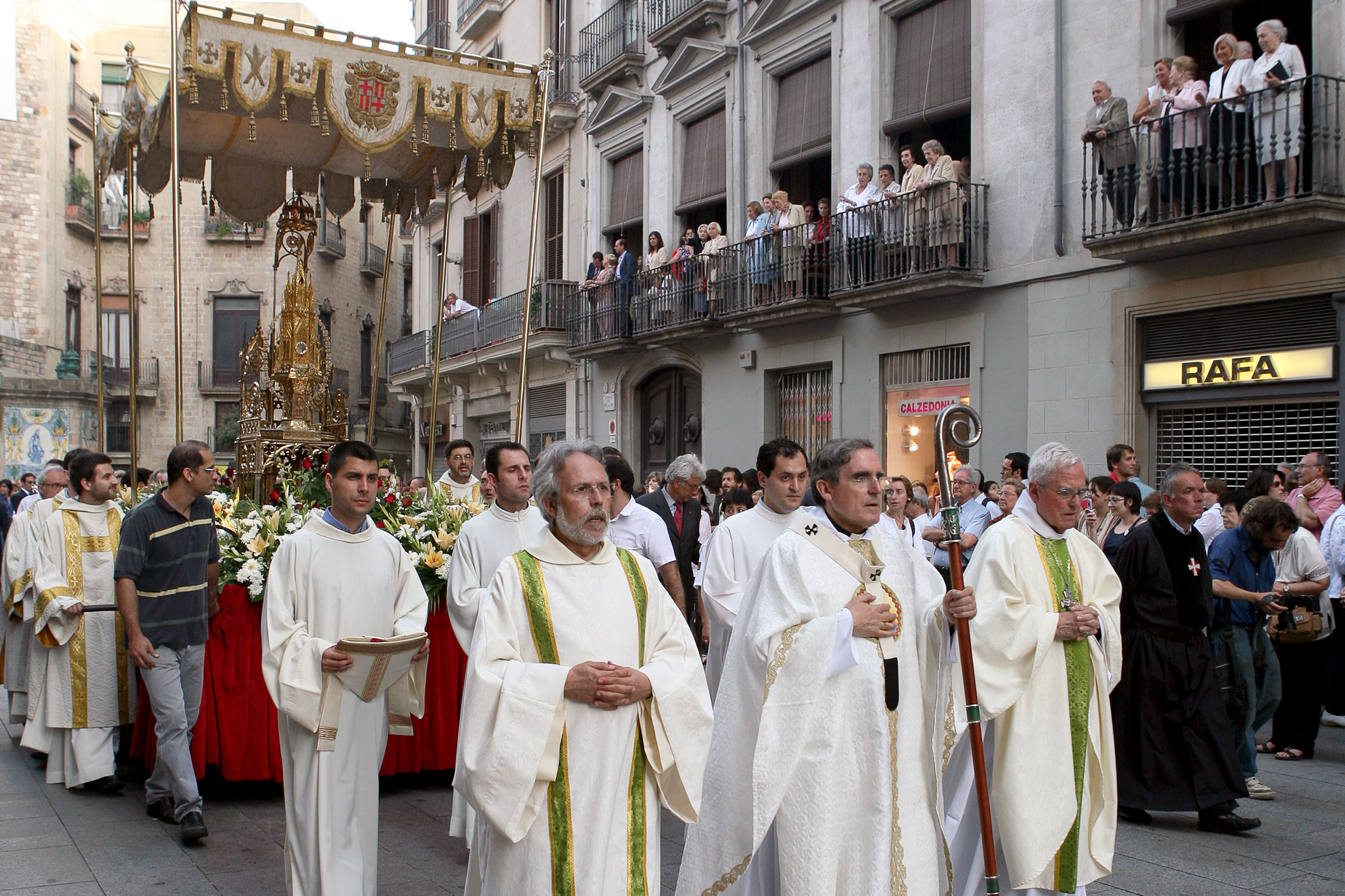 La Processó de Corpus a Barcelona