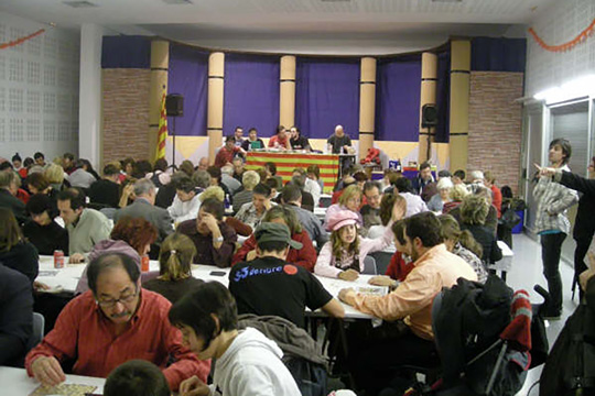 Un moment d'una quina popular