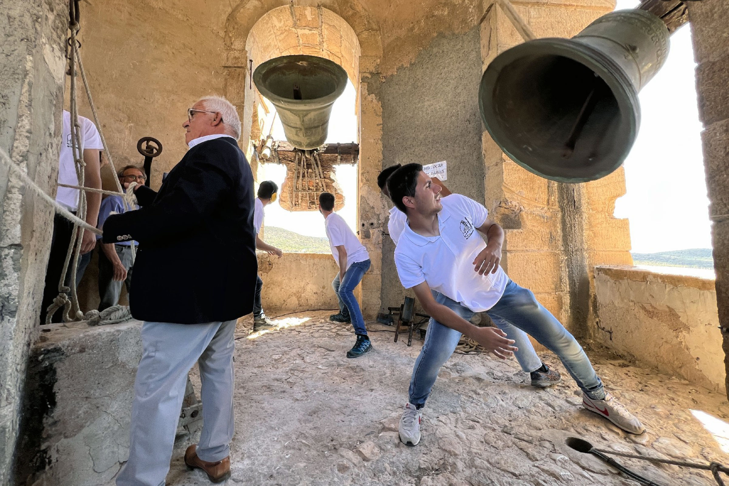 Trobada de Campaners a Os de Balaguer. Foto: Ràdio Balaguer