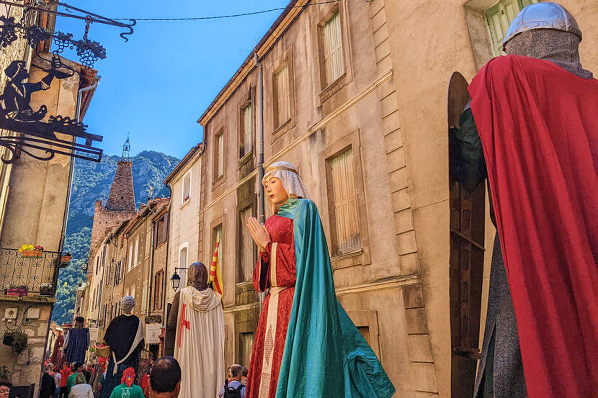 Trobada gegantera de Pasqua a Vilafranca de Conflent