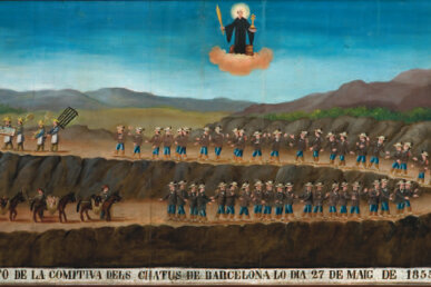 Exvot de la comitiva dels Xatus de Barcelona (1855)