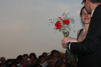 Els balladors amb el ram