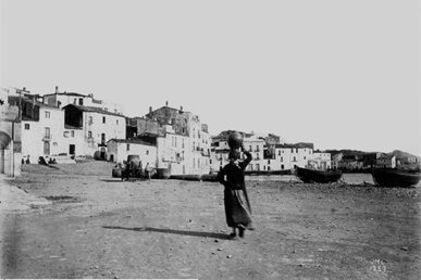 Foto antiga. Àlbum Rubaudonadeu - Biblioteca Fages de Climent