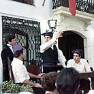 Un moment de la representació