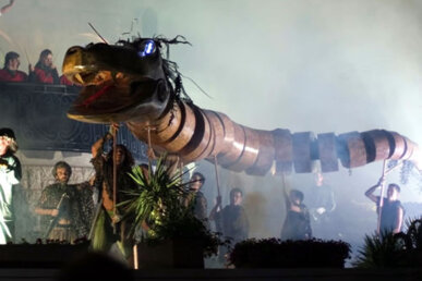 El serpent el dia de la seva estrena