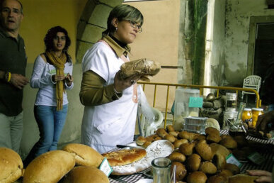 Parada amb diversos tipus de pa