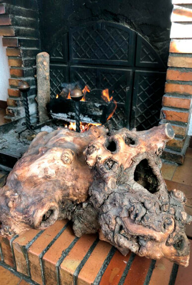 Tió en una casa particular (Bretui)
