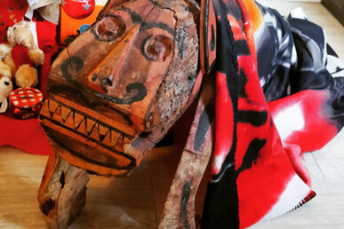 Tió centenari a Vilafranca del Penedès Foto: Joel Alegret i Esclasans