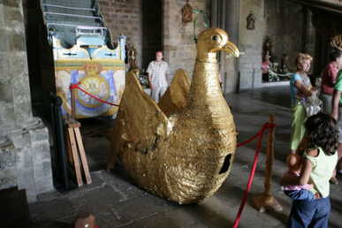 L'àliga de Morella a les festes del Sexenni