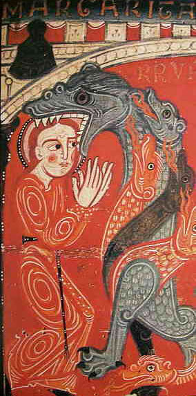 Margarita devorada pel drac
