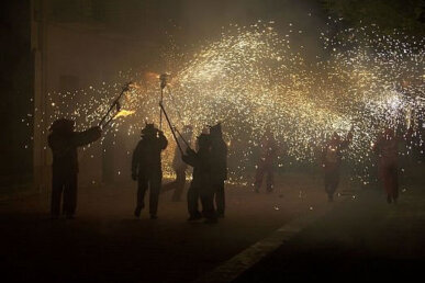 Els diables al correfoc
