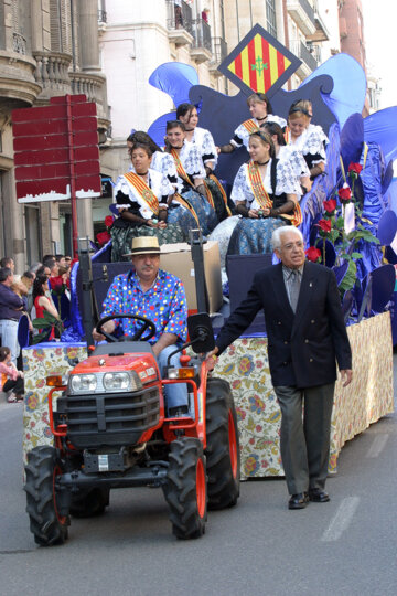 Carrossa amb les pubilles