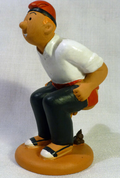 Caganer tintin
