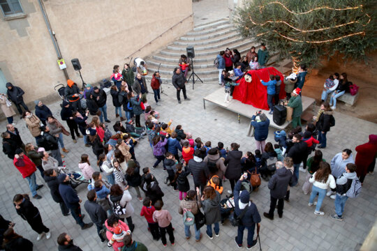 Tió popular a Verges