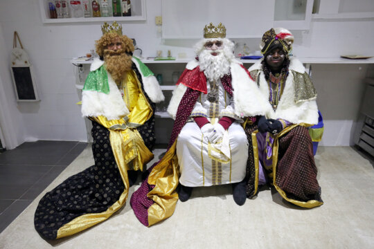 Els Tres Reis, a punt