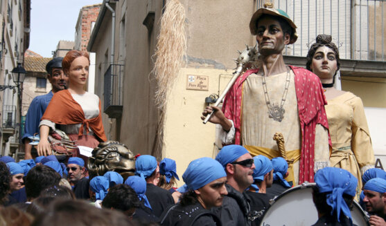 Els gegants de Torroella i els de l'Estartit
