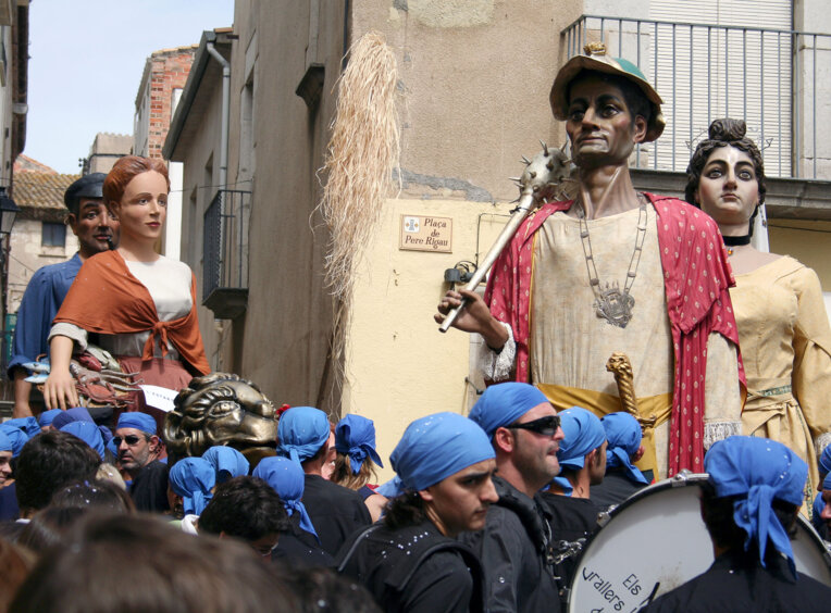 Els gegants de Torroella i els de l'Estartit