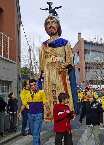 Drac al casc del gegant de Matadepera