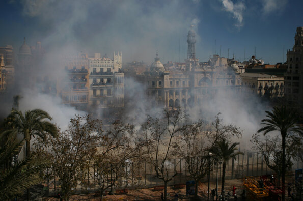 Mascletades a València