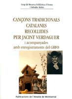 Cançons tradicionals catalanes recollides per Jacint Verdaguer